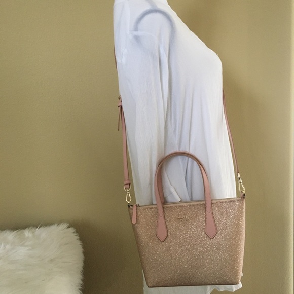 Lastset✨Kate spade glitter satchel& wallet - Picture 4 of 8
